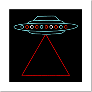 80s UFO Posters and Art